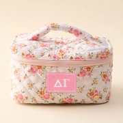 Floral Cosmetic Bag